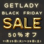 BLACK FRIDAY告知(^o^)／